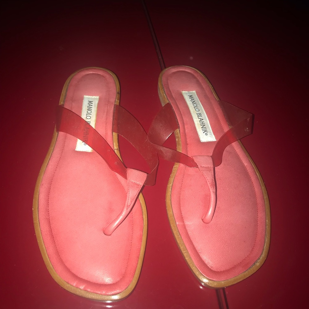 manolo blahnik flip flop sandals